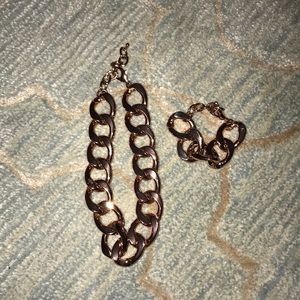 BCBG Necklace & Bracelet Set